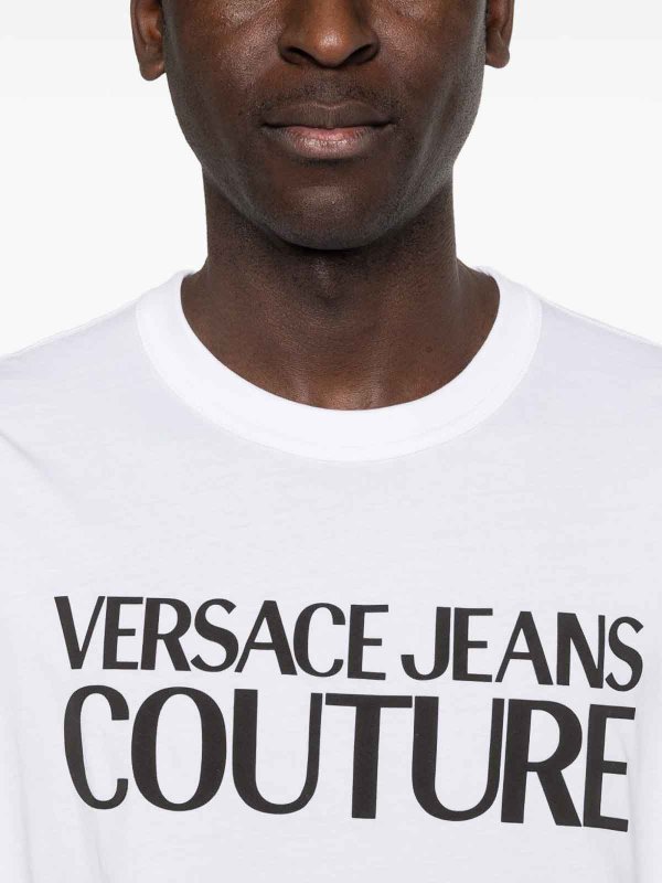 VERSACE JEANS: Tシャツ online - Tシャツ - 白
