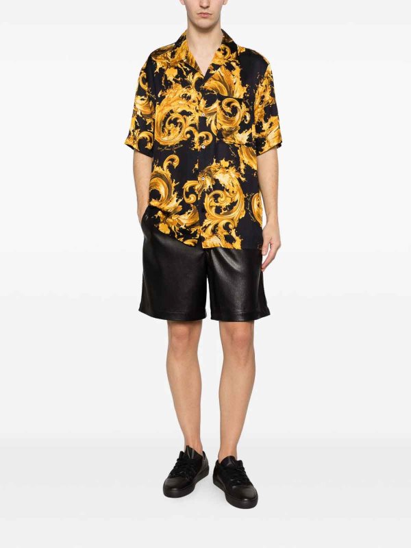 VERSACE JEANS: camicie online - Camicia nera