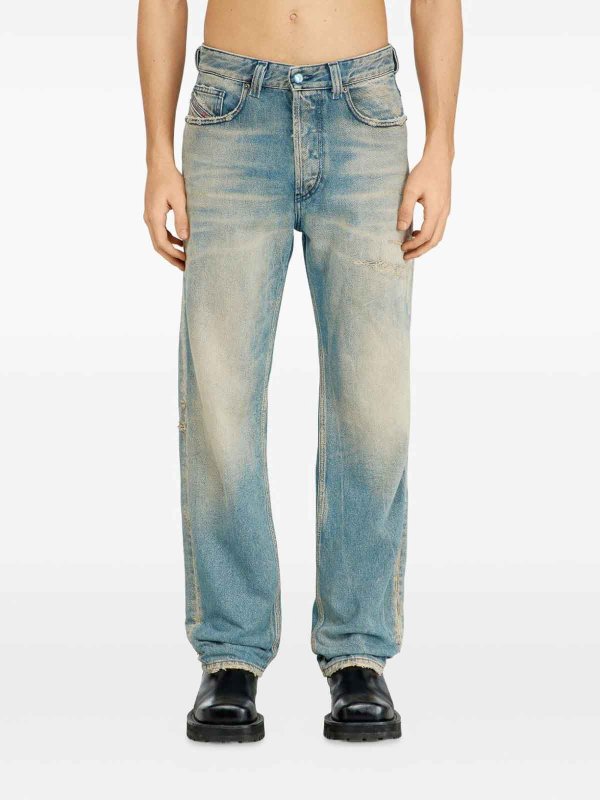DIESEL buy online Straight Leg Jeans - Blau