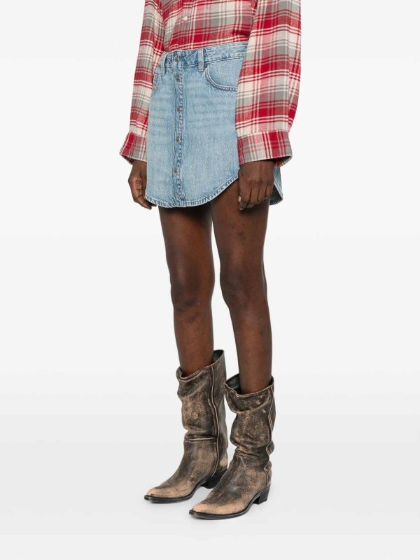 The Best Shops DIESEL: Minifaldas - Minifalda - Azul