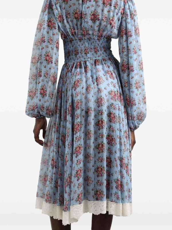 Robe Au Genou - Bleu Clair Replica 
online: DOLCE & GABBANA