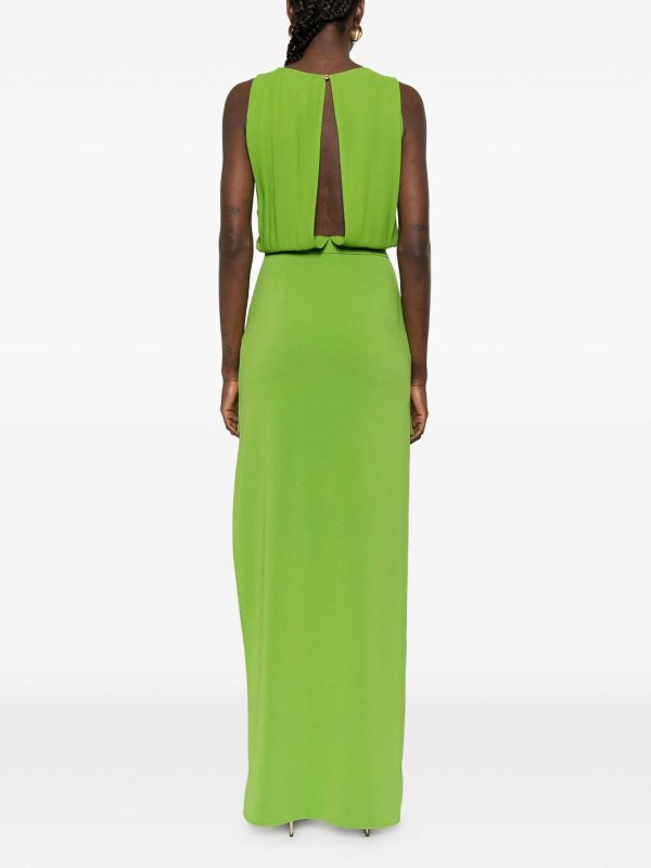 ELISABETTA FRANCHI: Vestidos media pierna online - Vestido Midi - Verde