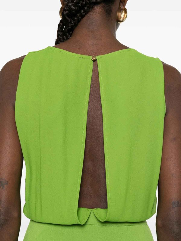 The Best Shops ELISABETTA FRANCHI: Vestidos media pierna - Vestido Midi - Verde