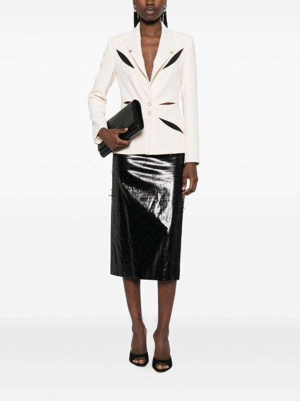 カジュアルジャケット - 黒 shop online: ELISABETTA FRANCHI