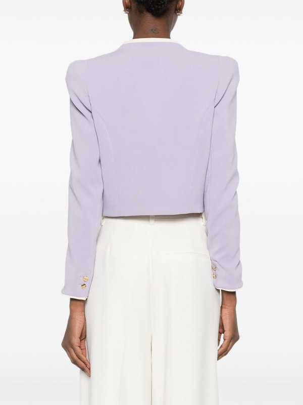 ELISABETTA FRANCHI buy online Giacca in crÃªpe leggera