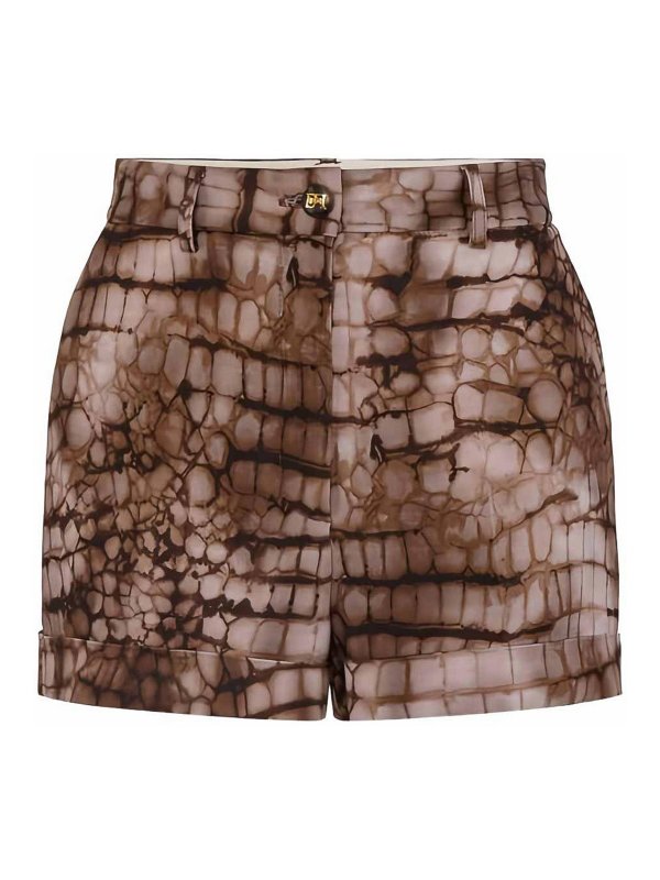 ELISABETTA FRANCHI: pantaloni shorts - Pantaloncini
