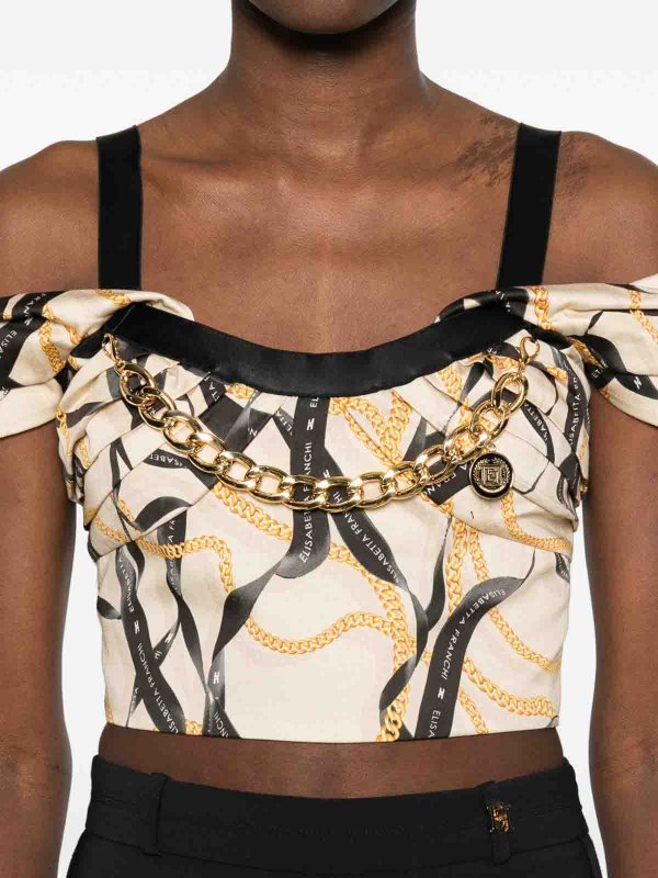 ELISABETTA FRANCHI buy online Top - Beige