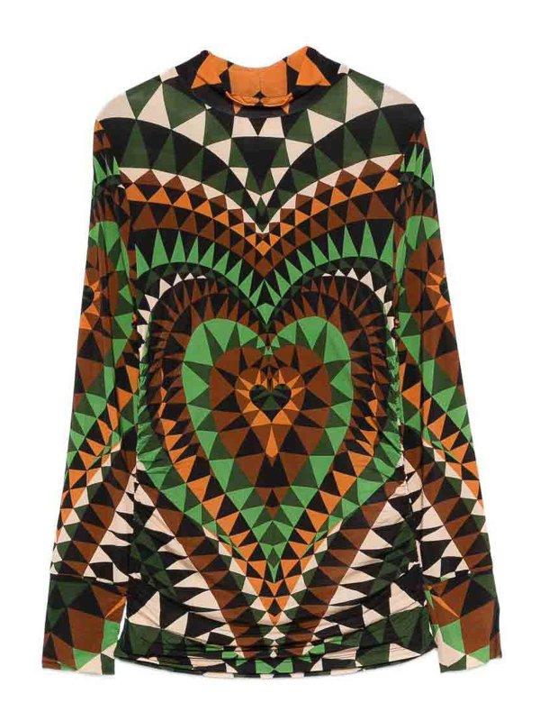 FARM RIO: Blouses - Blouse - Vert