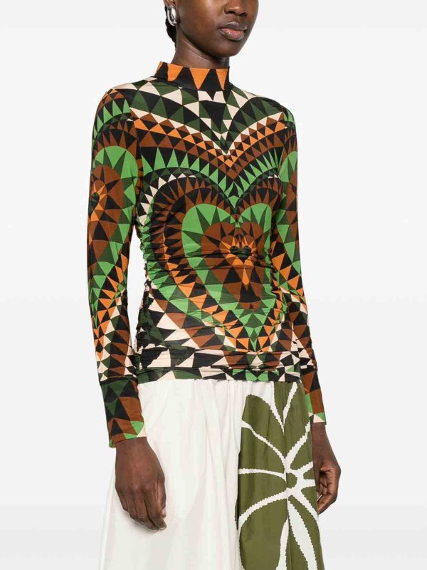 The Best Shops FARM RIO: Blouses - Blouse - Vert