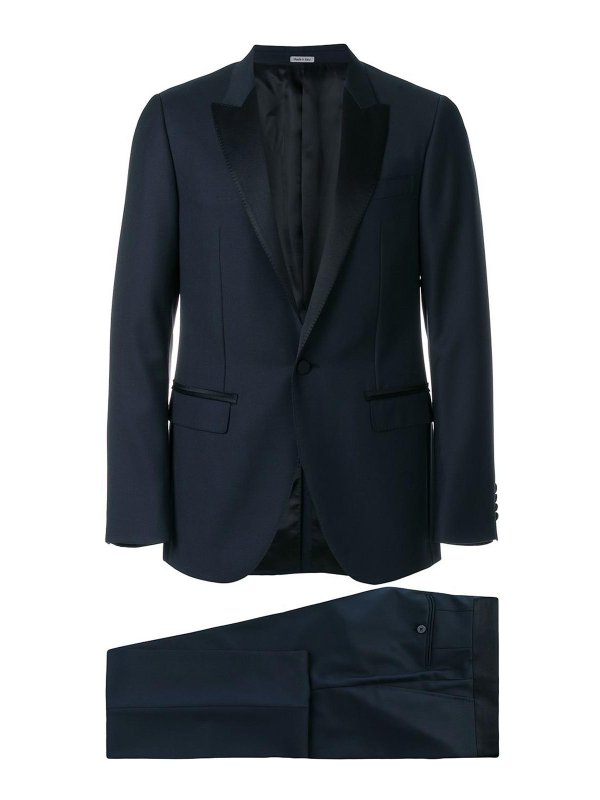 LANVIN: タキシード - ディナースーツ - ブルー