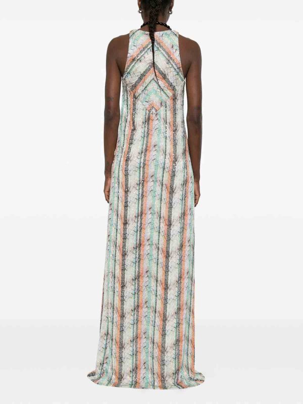 MISSONI buy online Multicolor Patterned Long Dress