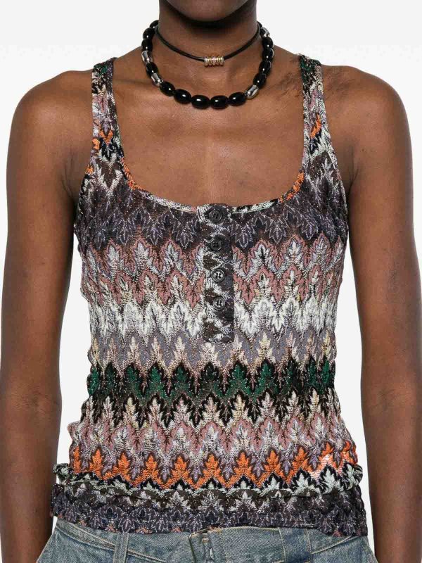 MISSONI: Tops y camisetas sin mangas online - Top - Multicolor