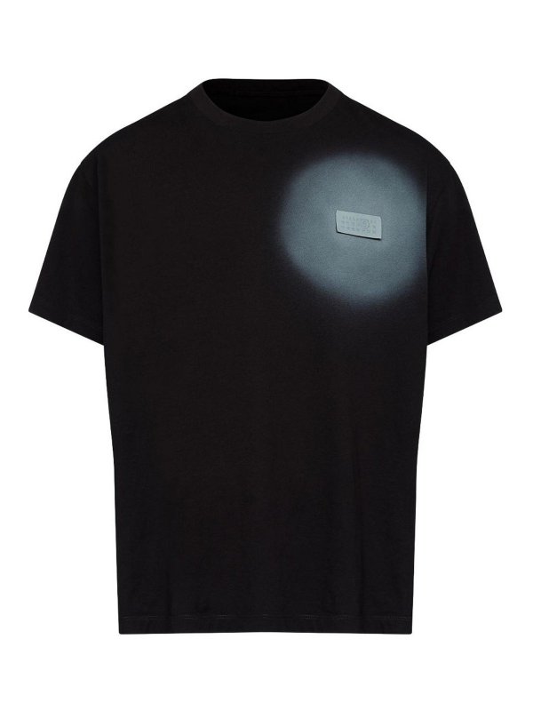 MM6 MAISON MARGIELA: T-shirts - T-Shirt - Noir