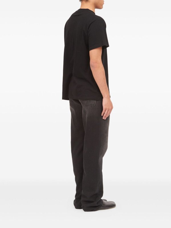 The Best Shops MM6 MAISON MARGIELA: T-shirts - T-Shirt - Noir