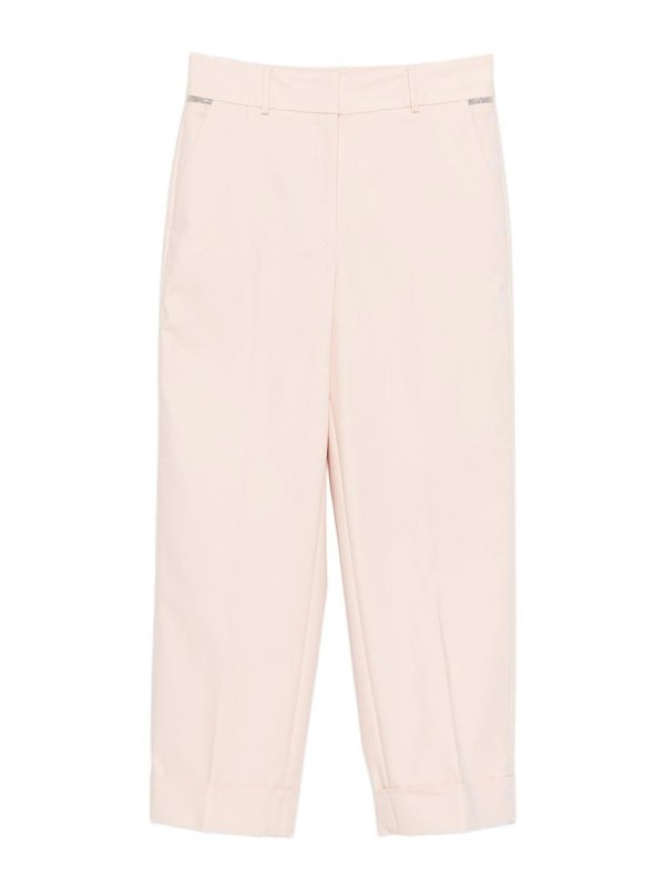 PESERICO: Pantalons élégants - Pantalon Couturier - Couleur Chair