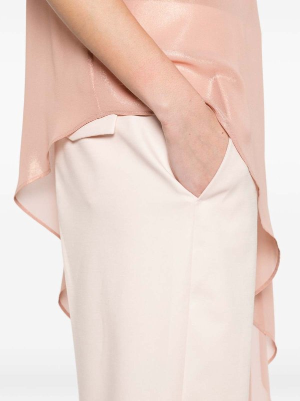 PESERICO: Pantalons élégants online - Pantalon Couturier - Couleur Chair