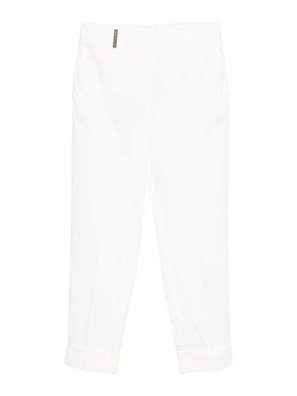 PESERICO: テーラードトラウザー - テーラードパンツ - 白