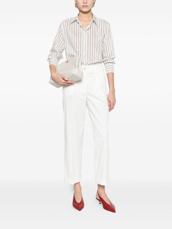 Pantalon Couturier - Blanc shop online: PESERICO