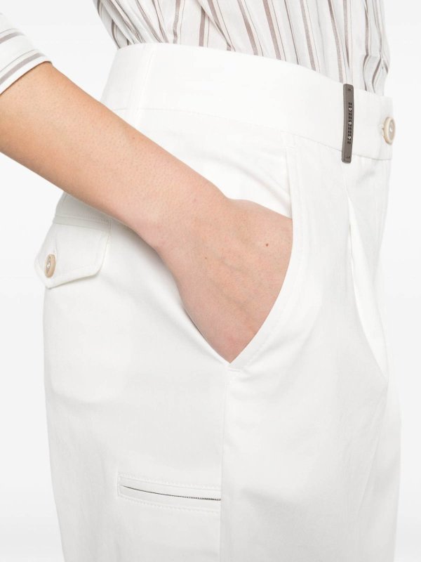 PESERICO buy online Pantalon Couturier - Blanc