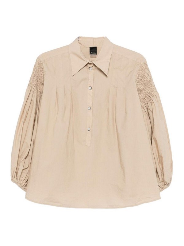 Pinko: Hemden - Hemd - Beige