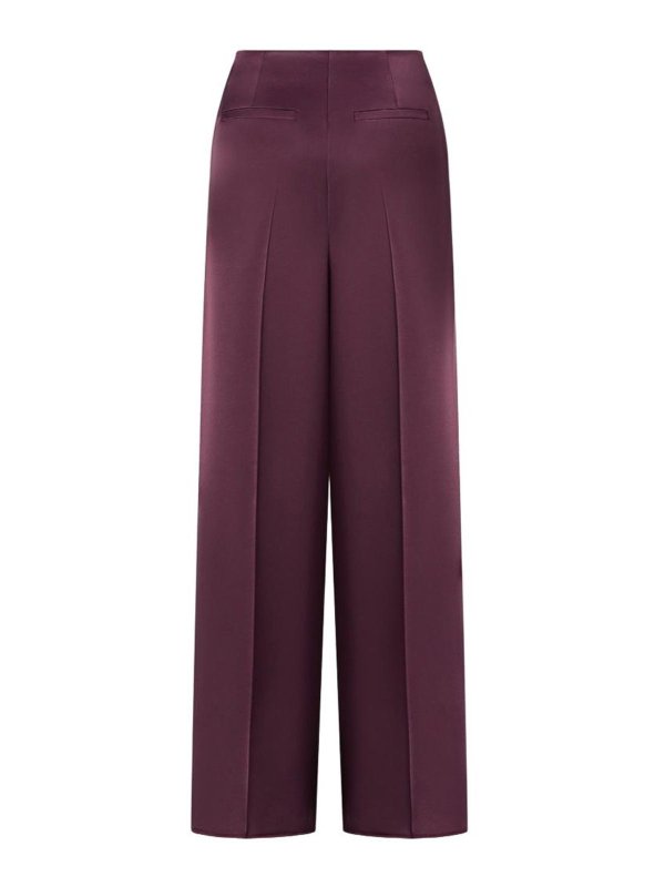 Pinko: casual trousers online - Limoncello Pants In Bordeaux
