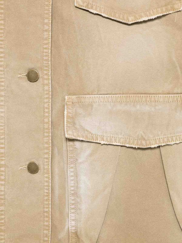 The Best Shops Semicouture: Vestes casuals - Veste Casual - Beige