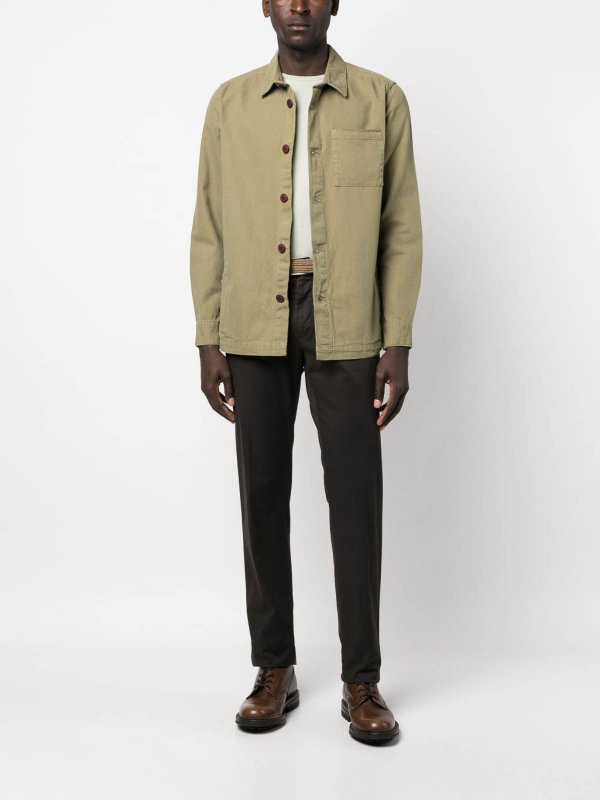 シャツ - 緑 Replica 
online: BARBOUR