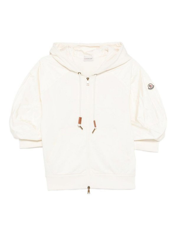 MONCLER: Pull col rond - Pull Col Rond - Beige