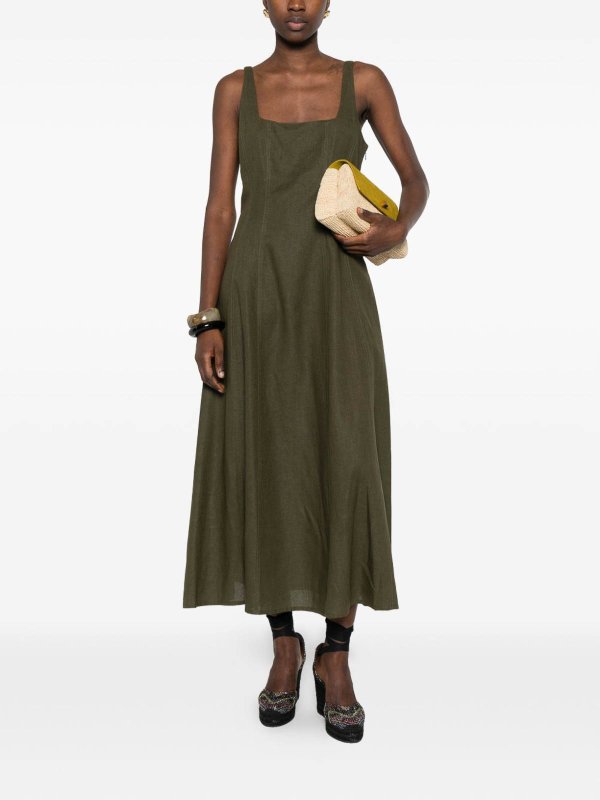 Knielanges Kleid - Grün Replica 
online: TWINSET