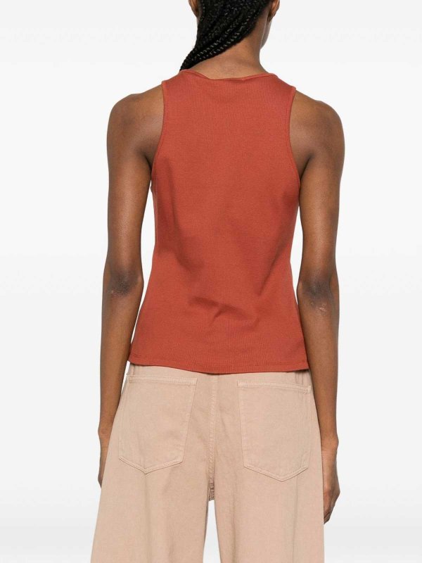 The Best Shops TWINSET: T-shirts - T-Shirt - Marron