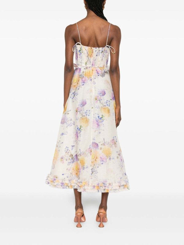 Midi Dress With Flower Print Replica 
online: ZIMMERMANN