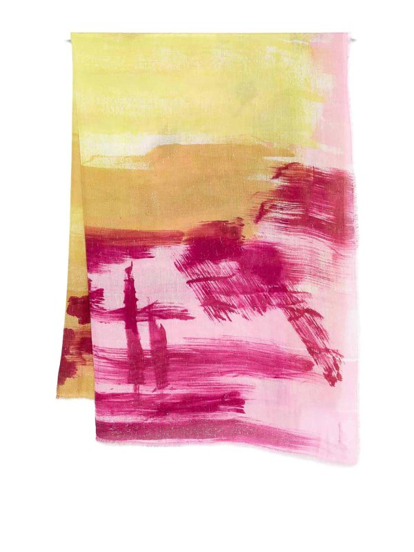 FALIERO SARTI: scarves - Multicolored Laerte Scarf