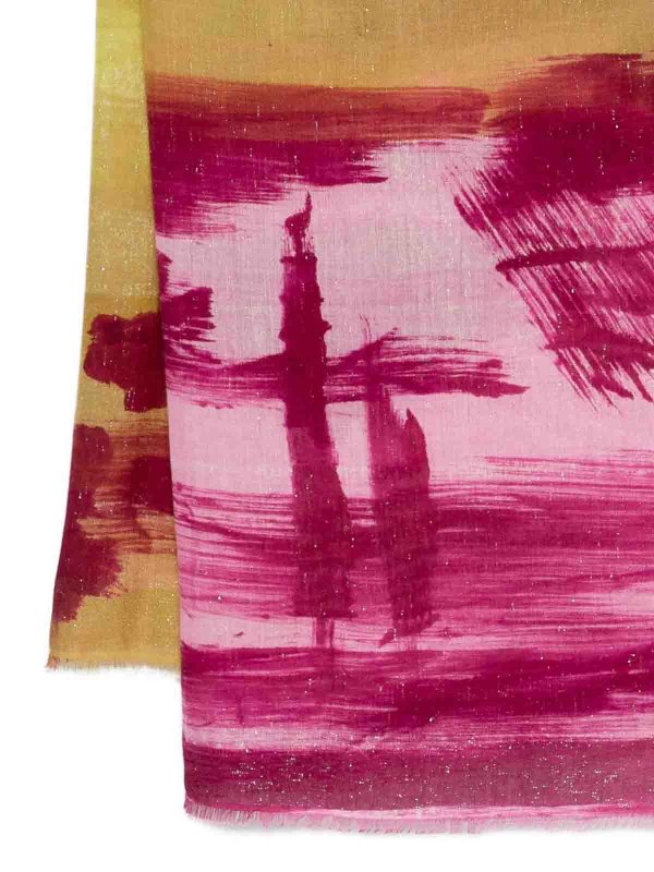 The Best Shops FALIERO SARTI: scarves - Multicolored Laerte Scarf