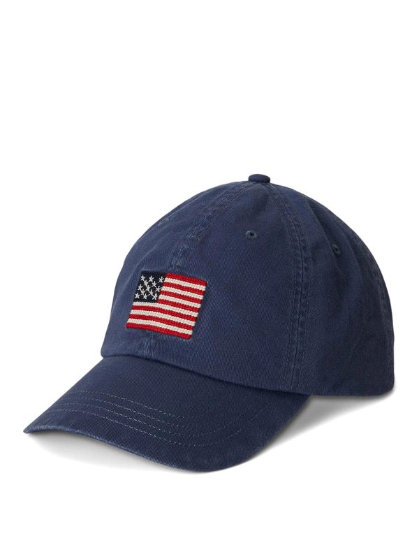 POLO RALPH LAUREN: 帽子＆キャッブ - 帽子 - ブルー
