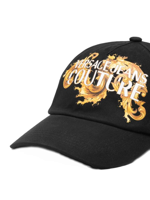 The Best Shops Versace Jeans Couture: 帽子＆キャッブ - 帽子 - 黒