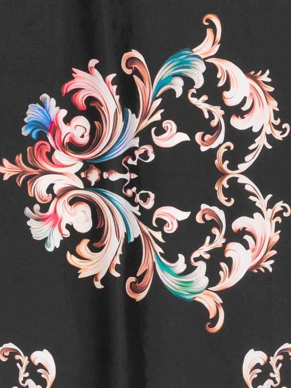 Versace Jeans Couture: ストール＆ショール online - ストール/ショール - 黒