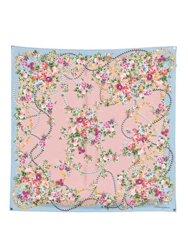 DOLCE & GABBANA: ストール＆ショール - ストール/ショール - マルチカラー