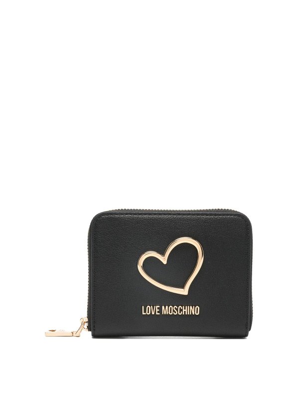 MOSCHINO: Carteras y monederos - Carteras Y Monederos - Negro
