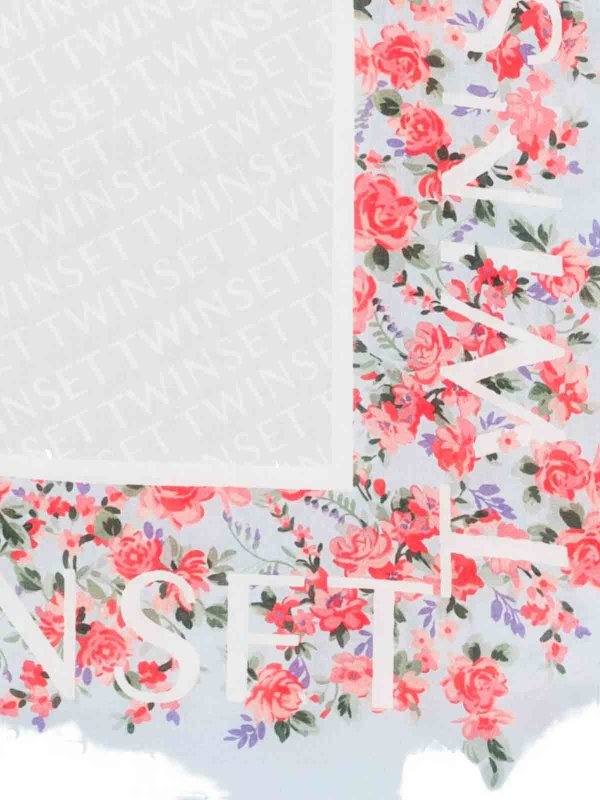 TWINSET: Écharpes & Châles  online - Étole - Bleu Clair