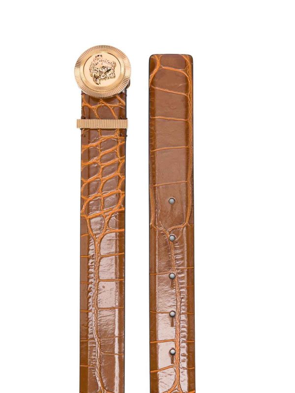 VERSACE: Ceintures online - Ceinture - Marron