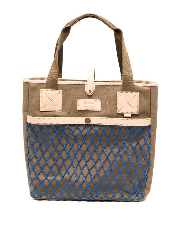 BARBOUR: トートバッグ - トートバッグ - ブラウン