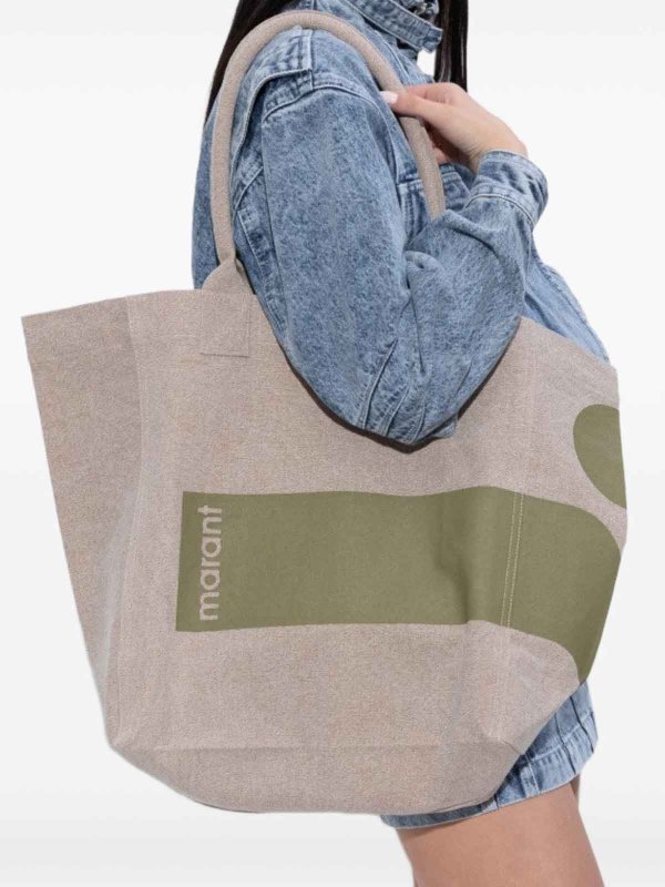 トートバッグ - 緑 Replica 
online: ISABEL MARANT