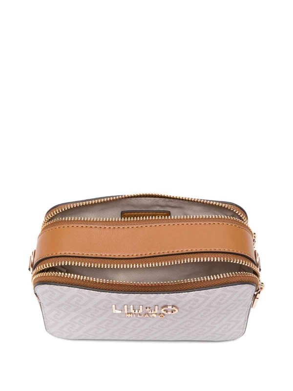 Shoulder Bag With Gold Logo Plaque Replica 
online: Liu Jo
