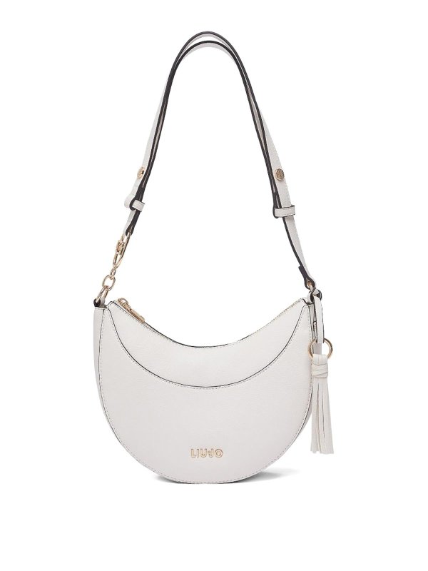 Liu Jo: shoulder bags - Medium Hobo Bag In Off-White