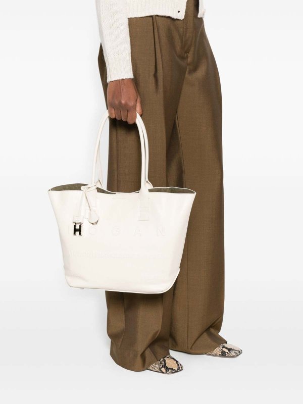 HOGAN buy online Shopper - Creme