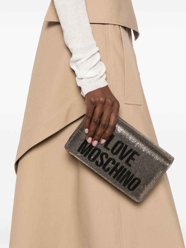 LOVE MOSCHINO: borse a spalla online - Borsa Gold