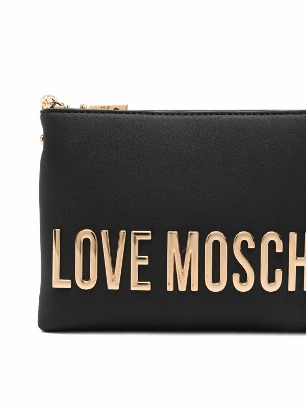 クロスボディバッグ - 黒 shop online: LOVE MOSCHINO