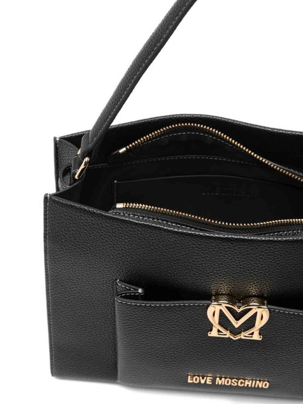 The Best Shops LOVE MOSCHINO: Bolsos Shopping - Bolso Shopping - Negro