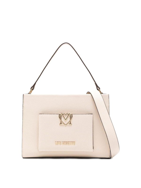 LOVE MOSCHINO: Sacs à main - Sac Cabas - Blanc