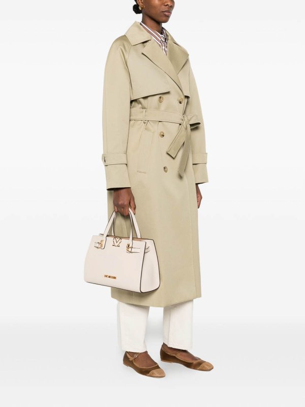 LOVE MOSCHINO: Handtaschen online - Shopper - Weiß